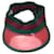 **Gucci Sports Visor Cap Red Green Cotton  ref.915432