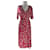 Rouje Robes Viscose Rouge Multicolore  ref.915536