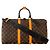 Abbesses Louis Vuitton LV Keepall 45 macassar Marrone