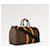 Abbesses Louis Vuitton LV Keepall 45 macassar Marrone - vista 2