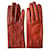 Hermès Gloves Brown Leather  ref.915586