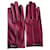 Hermès Guantes Rosa Cuero  ref.915587