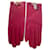 Hermès Gloves Pink Leather  ref.915592