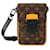 Louis Vuitton LV S Lock vertical wallet Brown Cloth  ref.915629