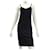 Chanel vestido preto Viscose  ref.915709