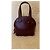 Bolsa de mão Cartier em couro vermelho escuro Bordeaux - vista 2