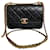 Chanel TIMELESS/ Classic Black Leather  ref.915977