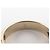 NEUF BAGUE CHRISTIAN DIOR PERLES 52 M METAL DORE NEW PEARLS GOLD STEEL RING - vue 3