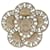 Autres bijoux NEUF BROCHE CHANEL CAMELIA & STRASS EN METAL DORE GOLDEN STEEL BROOCH Métal Doré  ref.916048