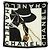 SCIARPA CHANEL COCO MADEMOISELLE 90 SCIARPA GRIPOIX GIOIELLI IN SETA NERA ECRUE CM