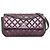 Borsa Chanel con patta Portobello Matelasse smaltata viola Porpora