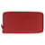 Hermès Silk'In Red Leather  ref.916652