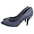 Gucci Heels Blue Leather  ref.916759