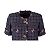 Timeless Chanel Fantasy Tweed-Jacke Blau Marineblau - Ansicht 4