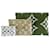 Louis Vuitton Kirigami Conjunto de tres sobres de embrague Verde Cuero  ref.916892