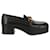 Gucci Houdan Leather Platform Loafer Black  ref.916894