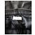 Sandro Paris Pantalone Gamba Dritta in Pelle di Agnello Nera - vista 4