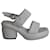 Dries Van Noten Padded Platform Sandals in White Leather  ref.917563