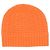 Gorro Hermès Knit H Logo em caxemira laranja