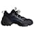 Sneakers Dior D-Connect in pelle nera e neoprene Nero Sintetico  ref.917597