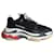 Day Balenciaga Triple S Sneakers in Black Polyester  ref.917606