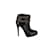 Tory Burch Ankle Boots with Chain Details Black Leather  ref.917740
