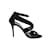 Le Silla Studded Ankle Strap Sandals  Black  ref.917741