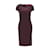 Vestido Midi Lanvin Bordeaux  ref.917775