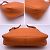 Hermès Hermes Arancione Pelle Sac Trim II 35 borsa a spalla hobo - vista 7