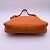 Hermès Hermes Arancione Pelle Sac Trim II 35 borsa a spalla hobo - vista 8