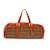 Fendi Wicker and Orange Leather Studded Tote Handbag Satchel  ref.917823