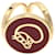 Ring Hermès Anneau De Foulard Métal Doré