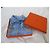 Hermès Tunika aus Seidentwill,Taille 40. Hellblau - Ansicht 5