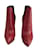 Yves Saint Laurent bottines Cuir Rouge  ref.918706
