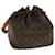 LOUIS VUITTON Monogram Petit Noe Shoulder Bag M42226 LV Auth ar9355b Cloth  ref.920010
