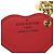 LOUIS VUITTON Sofia Coppola Schlüsselhalter Leder Rot M00260 LV Auth 41754 - Ansicht 5