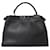 Fendi Peekaboo Mini Selleria Bag in Black Leather  ref.846875