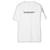 Burberry Baumwoll-T-Shirt mit Logo-Print Schwarz Weiß Baumwolle  ref.918699