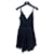 Chanel pequeño vestido negro 34 Viscosa  ref.918812