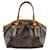 Louis Vuitton Tivoli Brown Cloth  ref.919083