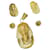Autre Marque Parure or 18 carats : boucles + pendentif Or jaune Doré  ref.919884