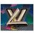 Louis Louise Louis Vuitton Sequin Bird PM Twist Bag Black - view 4