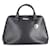 Bolsa tote da coleção Versace em couro preto  ref.920339