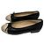 Cambon Chanel Ballerine Nero Beige - vista 4