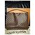 Louis Vuitton Graceful MM in pelle di struzzo marrone chiaro - vista 9