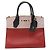 Louis Vuitton Borsa a mano City Steamer rossa e rosa pallido 2017 Rosso - vista 3