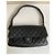 Borsa Chanel Classic Flap Nera in Pelle Nero - vista 2