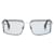Óculos de sol unissex Fendi First Sight Runway Preto Prata Metal  ref.920543