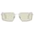Occhiali da sole da sfilata Fendi First Sight unisex Bianco Metallo  ref.920544