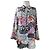 Blusa Peter Hahn floreale in misto seta e cotone Multicolore